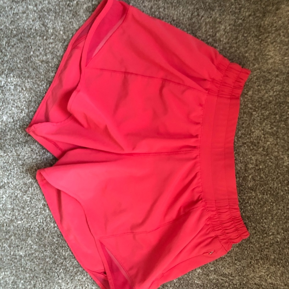lululemon shorts pink tall